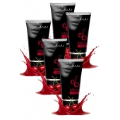 Набор из 5 съедобных лубрикантов JUJU со вкусом вишни - JuJu - купить с доставкой в Благовещенске