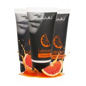 Набор из 3 съедобных лубрикантов JUJU со вкусом грейпфрута - JuJu - купить с доставкой в Благовещенске