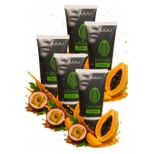 Набор из 5 съедобных лубрикантов JUJU со вкусом тропических фруктов - JuJu - купить с доставкой в Благовещенске