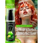 Съедобная смазка на водной основе с ароматом фейхоа - 60 гр. - Биоритм - купить с доставкой в Благовещенске