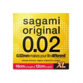 Презерватив увеличенного размера Sagami Original 0.02 XL-size - 1 шт. - Sagami - купить с доставкой в Благовещенске