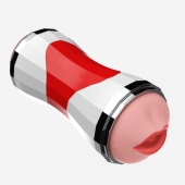 Двусторонний мастурбатор в колбе Power Grip Cup - вагина и ротик - Boys of Toys - в Благовещенске купить с доставкой