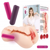 Мастурбатор-вагина с вибрацией Jenny Onahole edition 005 - KOKOS - в Благовещенске купить с доставкой