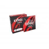 Презервативы с ароматом колы Expert Cola - 3 шт. - Expert - купить с доставкой в Благовещенске