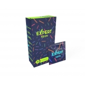 Светящиеся в темноте презервативы Expert Neon - 15 шт. - Expert - купить с доставкой в Благовещенске