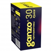 Ароматизированные презервативы Ganzo Juice - 30 шт. - Ganzo - купить с доставкой в Благовещенске