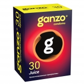 Ароматизированные презервативы Ganzo Juice - 30 шт. - Ganzo - купить с доставкой в Благовещенске