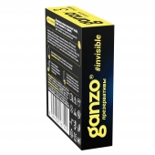 Супертонкие презервативы Ganzo Invisible - 15 шт. - Ganzo - купить с доставкой в Благовещенске