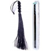 Черная силиконовая плеть - 37 см. - Boys of Toys - купить с доставкой в Благовещенске