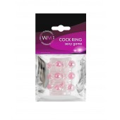 Прозрачная сквозная насадка на пенис с цветными шариками - Erowoman-Eroman - в Благовещенске купить с доставкой