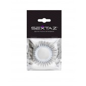 Круглое эрекционное кольцо с длинными «ресничками» - Sextaz - в Благовещенске купить с доставкой