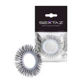 Круглое эрекционное кольцо с длинными «ресничками» - Sextaz - в Благовещенске купить с доставкой