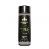 Массажное масло c ароматом тропических фруктов Massage Oil - 100 мл. - HOT - купить с доставкой в Благовещенске