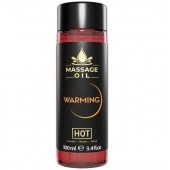 Массажное масло с согревающим эффектом Massage Oil Warming - 100 мл. - HOT - купить с доставкой в Благовещенске