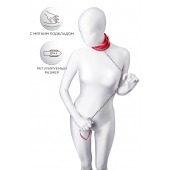 Красный ошейник с подкладкой из меха - ToyFa - купить с доставкой в Благовещенске