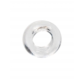 Прозрачное эрекционное кольцо-бублик - Sex Expert - в Благовещенске купить с доставкой