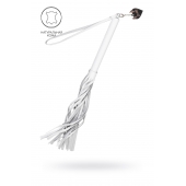 Белая кожаная плеть - 50 см. - Pecado - купить с доставкой в Благовещенске