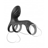 Черная насадка на пенис Ultimate Couples Cage Pro - Pipedream - в Благовещенске купить с доставкой