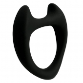 Черное эрекционное кольцо с рожками Wooomy Toro M - Adrien Lastic - в Благовещенске купить с доставкой