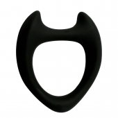 Черное эрекционное кольцо с рожками Wooomy Toro M - Adrien Lastic - в Благовещенске купить с доставкой