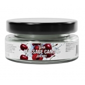 Массажная свеча «Спелая вишня» - 50 мл. - SGAN - купить с доставкой в Благовещенске