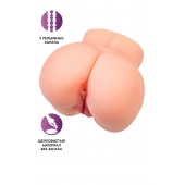 Реалистичный мастурбатор в форме попки с двумя любовными входами - No Name - в Благовещенске купить с доставкой