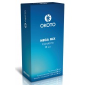 Презервативы OKOTO Mega Mix - 18 шт. - Sitabella - купить с доставкой в Благовещенске