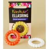 Цветное рельефное эрекционное кольцо Ellasring - Sitabella - в Благовещенске купить с доставкой