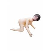 Телесная надувная секс-кукла в позиции догги-стайл - NMC - в Благовещенске купить с доставкой