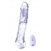 Прозрачная насадка-удлинитель Length Enhancer With Bullet с подхватом - 22,3 см. - NMC - в Благовещенске купить с доставкой