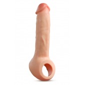 Телесная насадка-удлинитель Thrive 8.75 Inch Realistic Penis Extender Sleeve - 22,2 см. - Blush Novelties - в Благовещенске купить с доставкой