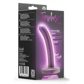 Фиолетовая насадка с гладкой поверхностью Surrender 4.75 Inch Beginner Pegging Dildo - 12 см. - Blush Novelties - купить с доставкой в Благовещенске