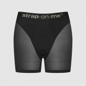 Трусики-шорты для фиксации насадок Strap-on-me Harness Lingerie Halo - size S - Strap-on-me - купить с доставкой в Благовещенске