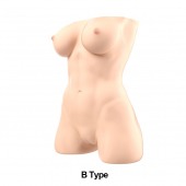 Телесный мастурбатор-торс Jessica B - Naked Factory - в Благовещенске купить с доставкой