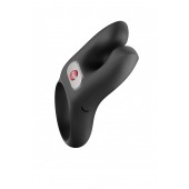 Черное эрекционное виброкольцо Nos - Fun Factory - в Благовещенске купить с доставкой