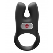 Черное эрекционное виброкольцо Nos - Fun Factory - в Благовещенске купить с доставкой