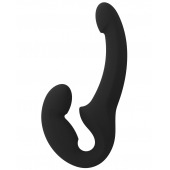 Черный безремневой страпон Share Lite - Fun Factory - купить с доставкой в Благовещенске