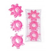 Комплект из трех розовых эрекционных колец - Erowoman-Eroman - в Благовещенске купить с доставкой