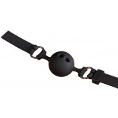 Малый силиконовый кляп-шар на ремешках - Orion - купить с доставкой в Благовещенске