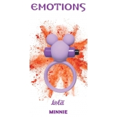 Сиреневое эрекционное виброколечко Emotions Minnie - Lola Games - в Благовещенске купить с доставкой