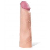 Реалистичная насадка с ярко выраженной головкой - 16,5 см. - A-toys - в Благовещенске купить с доставкой