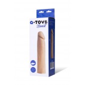 Реалистичная насадка с ярко выраженной головкой - 16,5 см. - A-toys - в Благовещенске купить с доставкой