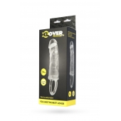 Прозрачная насадка с петлёй для фиксации - 14 см. - ToyFa - в Благовещенске купить с доставкой