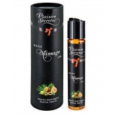 Массажное масло с ароматом экзотических фруктов Huile de Massage Gourmande Fruits Exotiques - 59 мл. - Plaisir Secret - купить с доставкой в Благовещенске