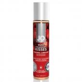 Смазка с ароматом клубники JO Flavored Strawberry Kiss - 30 мл. - System JO - купить с доставкой в Благовещенске