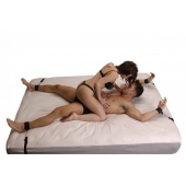 Бондаж для фиксации на кровати Frisky Bedroom Restraint Kit - XR Brands - купить с доставкой в Благовещенске