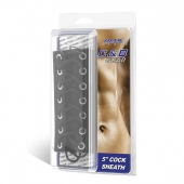 Сбруя на член на шнуровке 5  Cock Sheath - BlueLine - купить с доставкой в Благовещенске