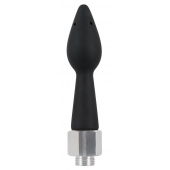 Чёрная анальная насадка для душа Anal Douche Rear Splash - Orion - купить с доставкой в Благовещенске