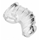Насадка для ограничения эрекции Detained Soft Body Chastity Cage - XR Brands - купить с доставкой в Благовещенске