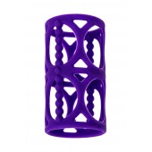 Фиолетовая насадка-сетка на член - A-toys - в Благовещенске купить с доставкой